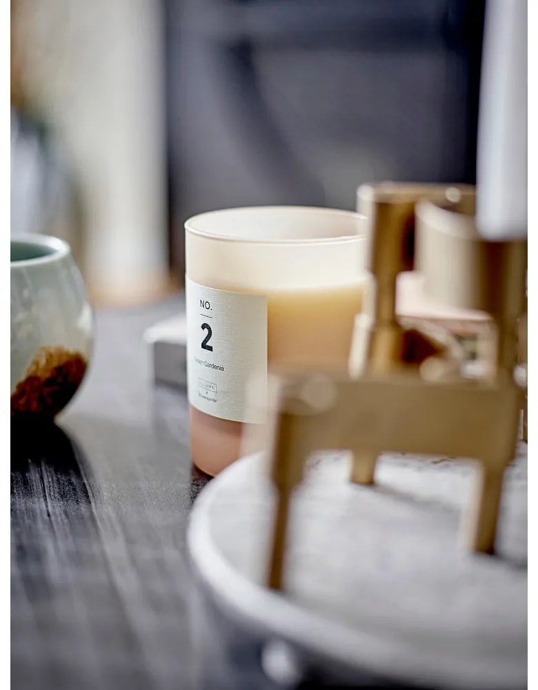 Lumânare parfumată timp de ardere 50 h No. 2 Green Gardenia – ILLUME x Bloomingville