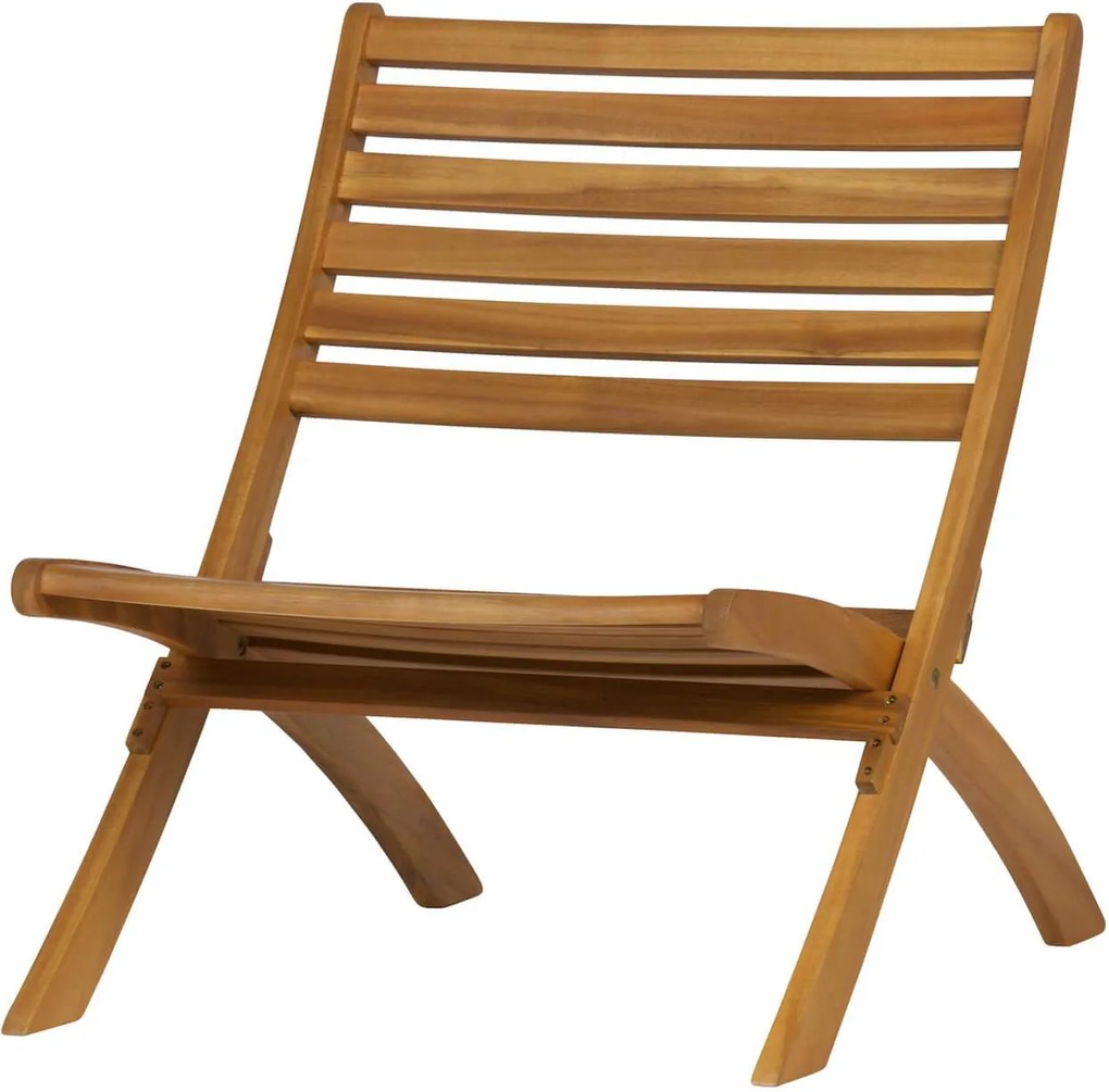 Scaun lounge din lemn natur Lois Wooden Lounge Chair Wood Natural | WOOOD