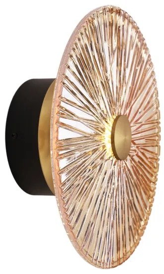 Aplică LED MAXLIGHT W0355 ALLURE LED/5W/230V d. 28 cm auriu