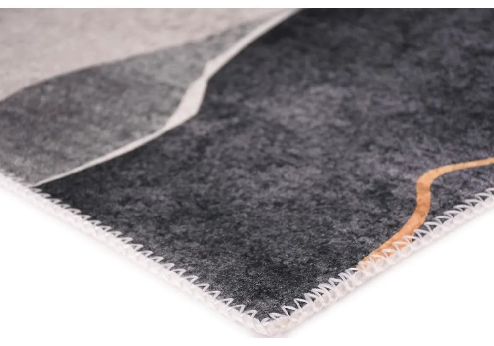 Covor albastru-gri lavabil 120x160 cm – Vitaus