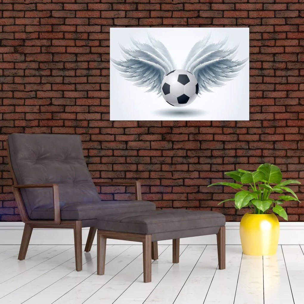 Tablou - Balon cu aripi (90x60 cm)