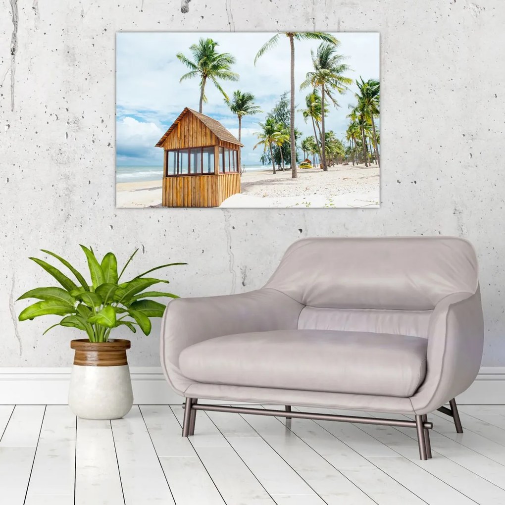 Tablou - Plajă (90x60 cm)