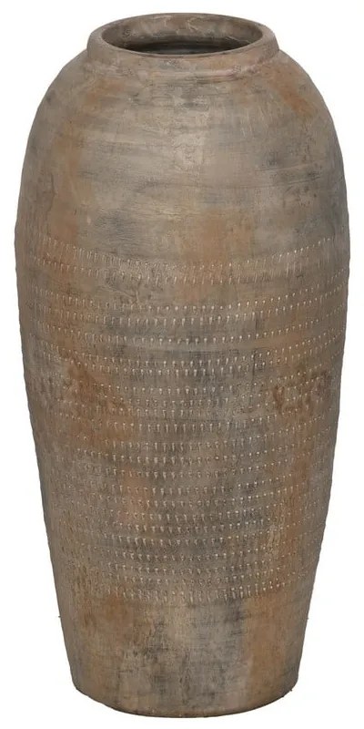 Vază maro din ceramică înaltă (înălțime 49 cm) Antigo – Ixia