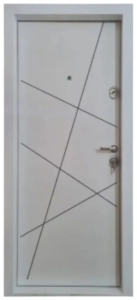 Usa metalica de apartament cu izolatie si vizor Novo Doors First Class NDFC20, Deschidere Stanga Dreapta, Dimensiune 200X88 cm, Tabla 12 mm, Kit