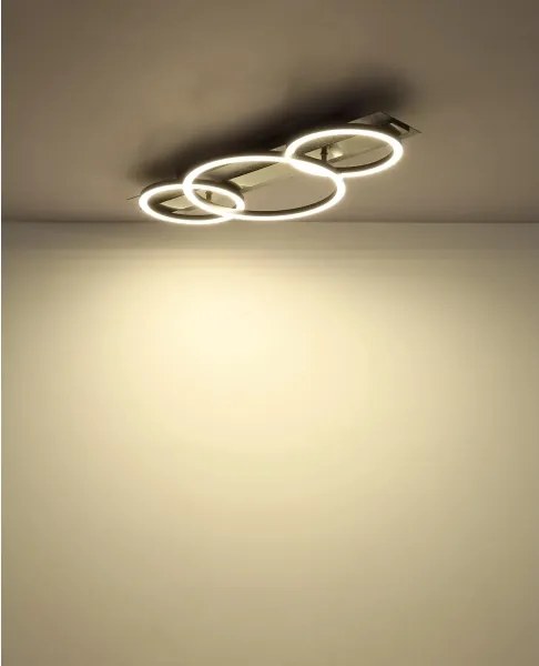 Globo 67382-40 - Plafonieră LED NORBERTO LED/40W/230V 4000K 30x62,2 cm