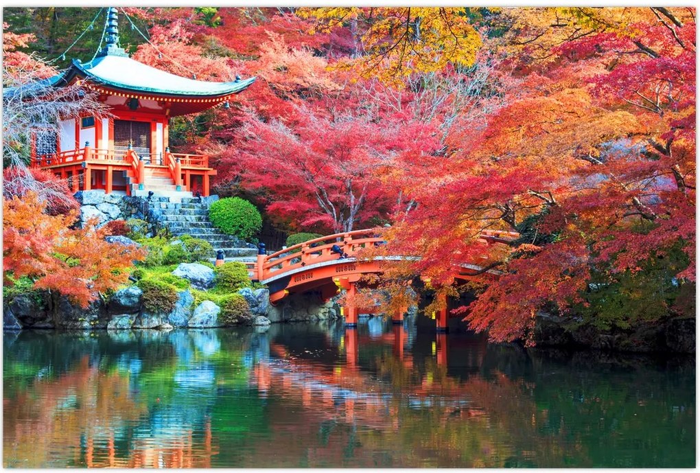 Tablou - Peisaj oriental (90x60 cm)