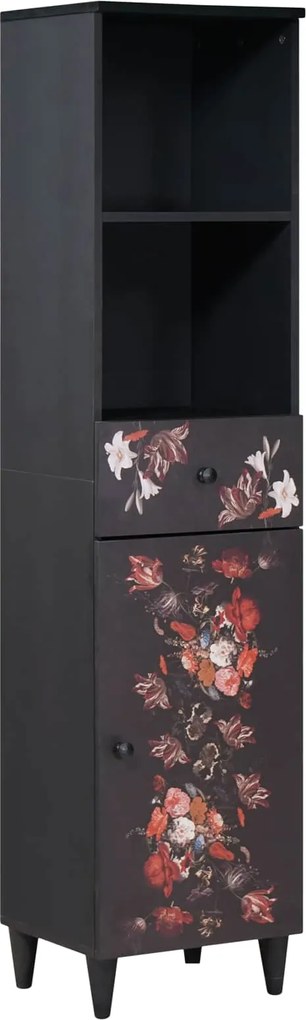 vidaXL Dulap de Baie cu sertar cu ușă Multicolour 38 x 33,5 x 160 cm