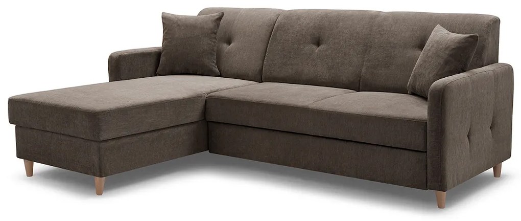 Expedo Coltar extensibil FOSIE, 220x88x162, asti 6, colt pe stanga