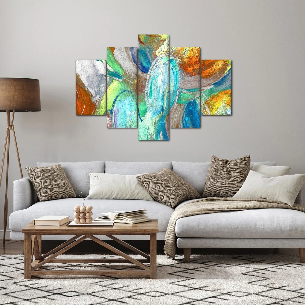 Tablou - Abstract colorat (150x105 cm)
