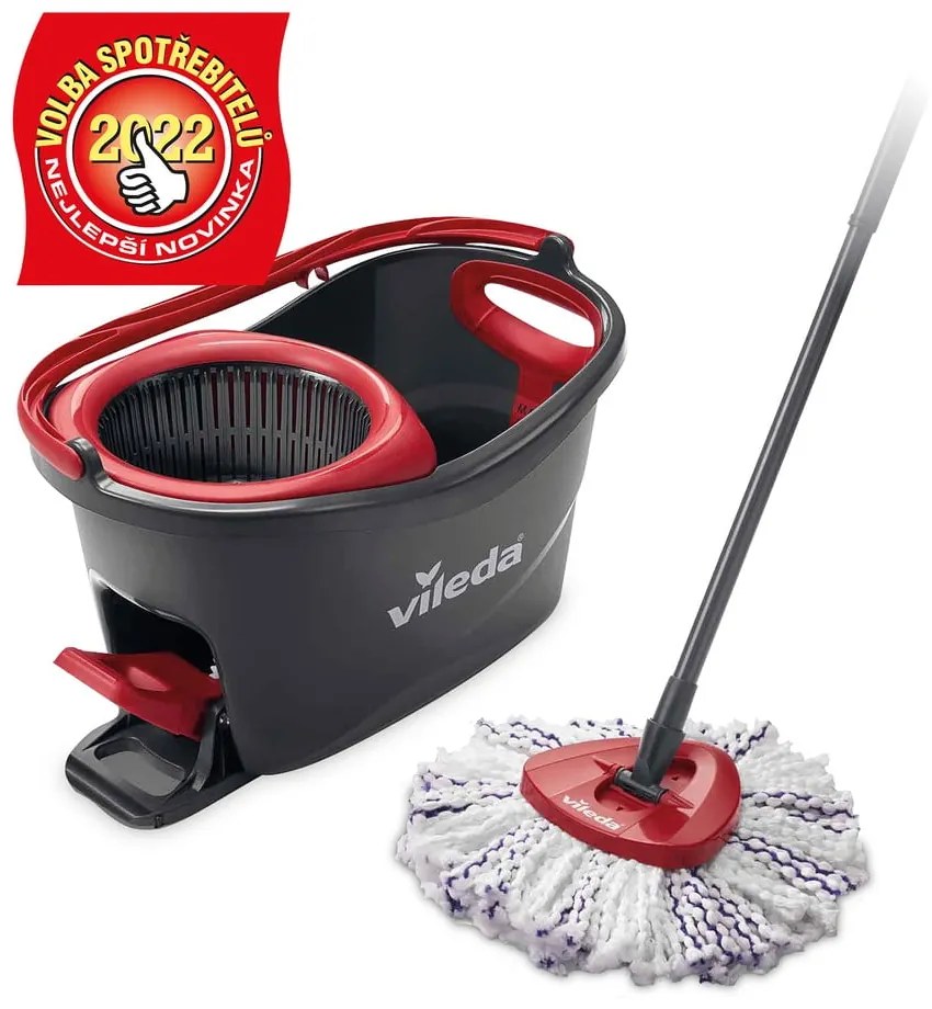 Mop rotativ cu găleată Turbo 3v1 – Vileda
