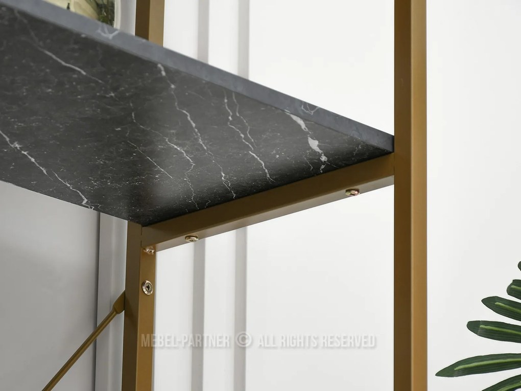 Raft Harp B (marmură neagră + auriu). 1111354