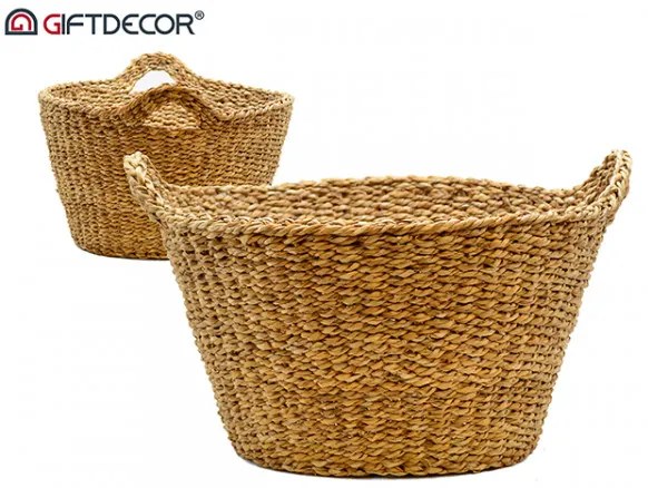 Cos de depozitare cu manere SEAWEED - diverse dimensiuni Marime: M