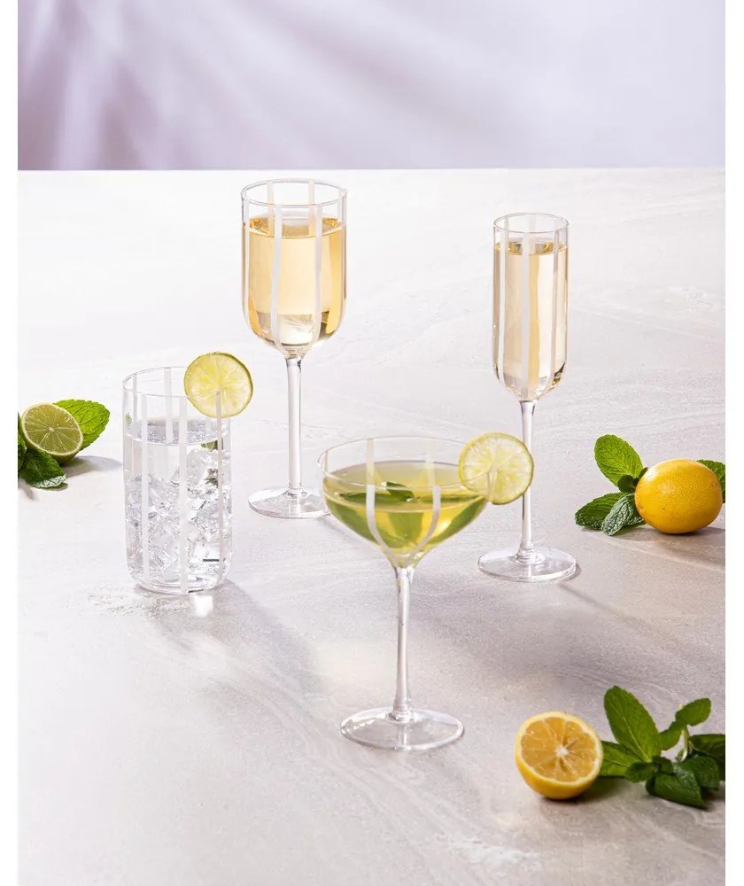 Set de pahare 4 buc. de vin 350 ml Stripe – Ladelle