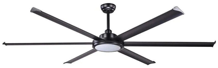 Ventilator LED de tavan FARO 34203-130 ROTTERDAM XL LED/32W/230V negru d. 200 cm + telecomandă