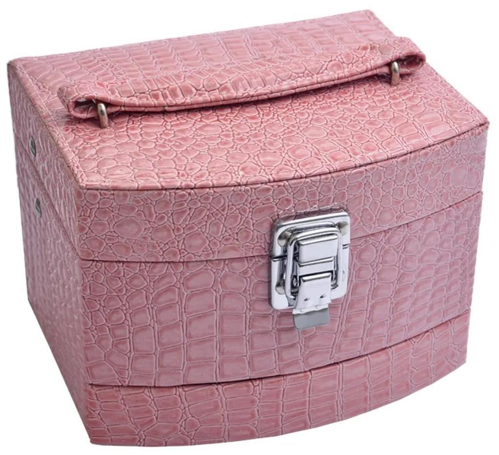 Casetă roz de bijuterii JK Box SP-304/A5N