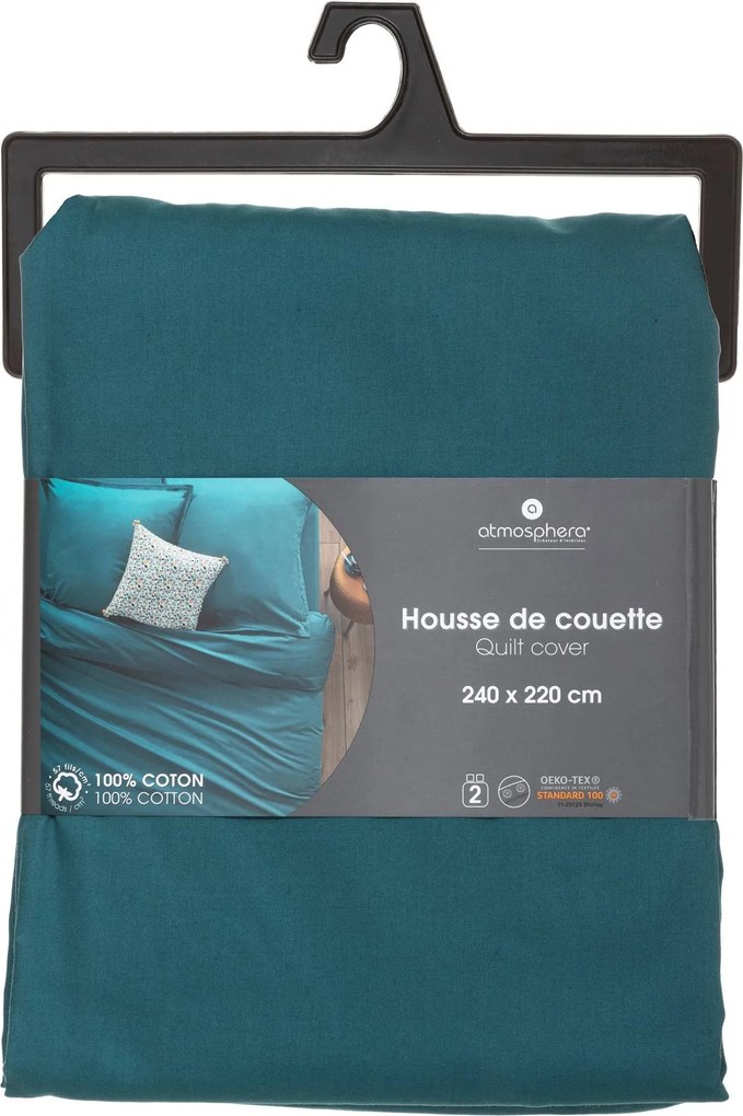 Husă pentru pilotă, 240 x 220 cm, bumbac, verde