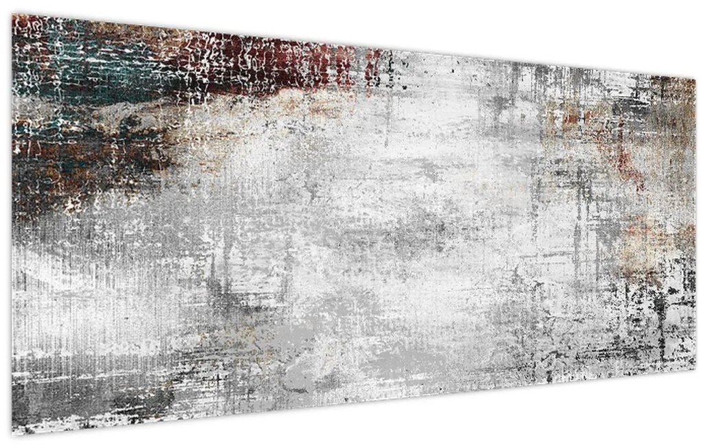 Tablou - Abstract pânză texturată (120x50 cm)