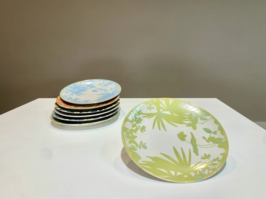 Farfurie Desert Summer 77 Verde Deschis ( 20 cm diametru)