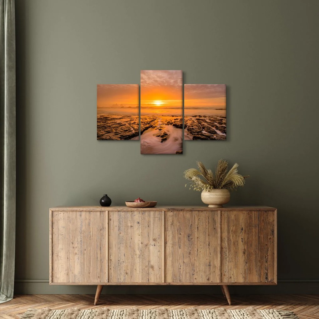 Tablou cu apus de soare (90x60 cm)