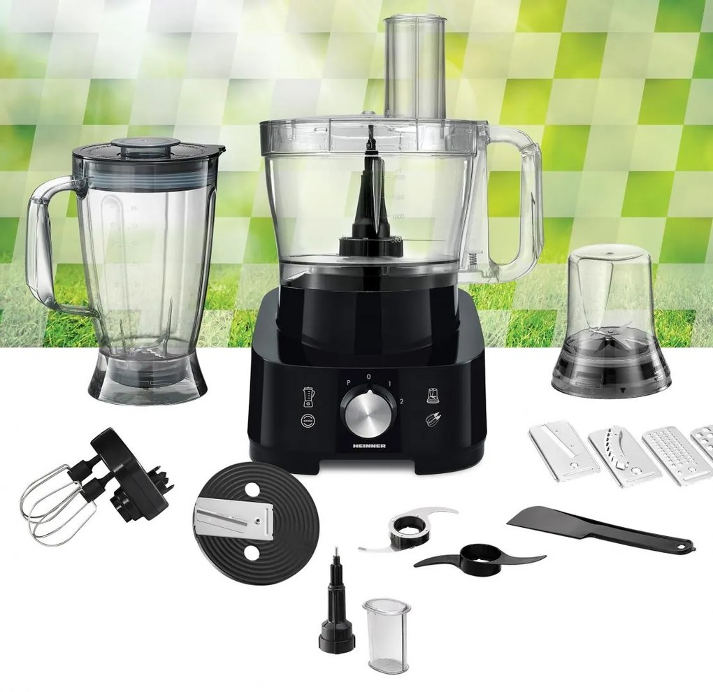 ROBOT DE BUCATARIE HEINNER HFP-1000BK