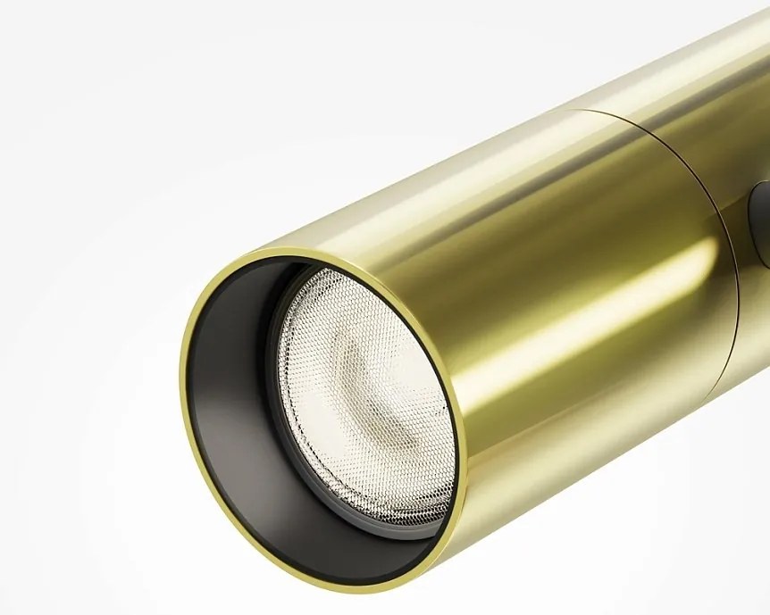 Spot LED, accesoriu pentru sina magnetica Exility, Elti Duo alama