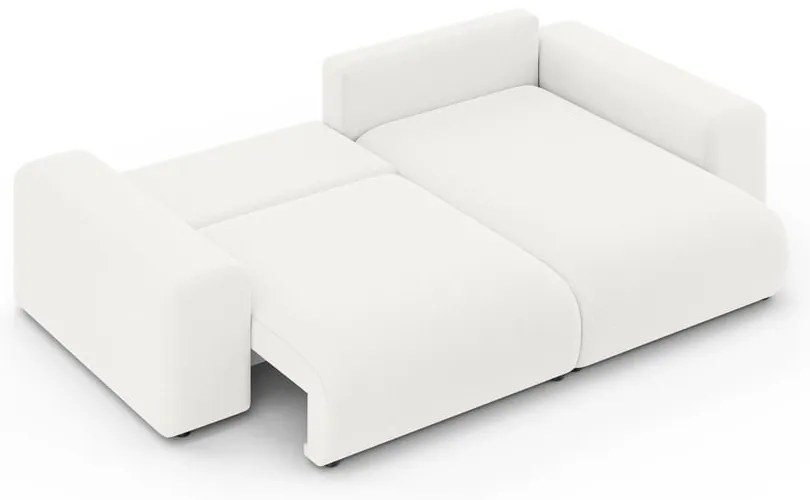 Colțar alb extensibil/cu spațiu de depozitare (cu colț variabil) Luma – Ropez