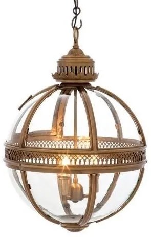 Pendul sferic elegant, design clasic, finisaj antique brass, diam.43cm, Residential M 105608 HZ