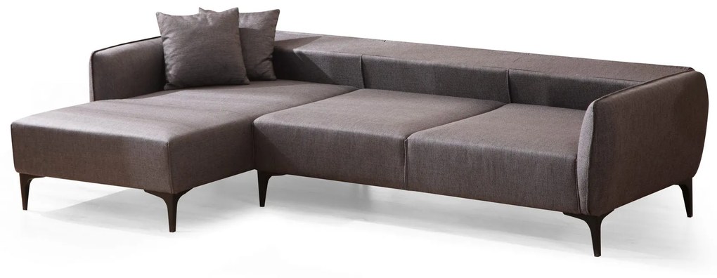 Canapea de colț Belissimo Left - Dark Grey