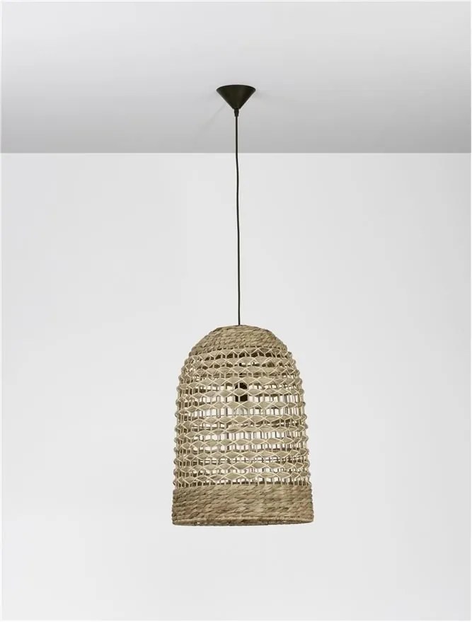 Lustra / Pendul modern design natural GRIFFIN D-42cm