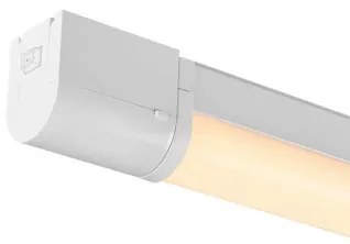Nordlux - Aplica LED pentru oglindă de baie cu priză, 15 W, 230 V, IP44, 68,4 cm, albă