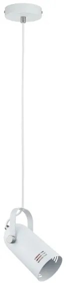 Paulmann 79767 - Lustră LAVEA LED RGBW 1xE27/9W, 230V, pe cablu, albă