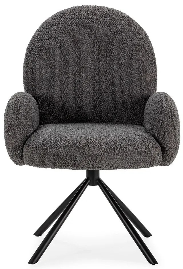 Fotoliu gri închis Dario – Marckeric