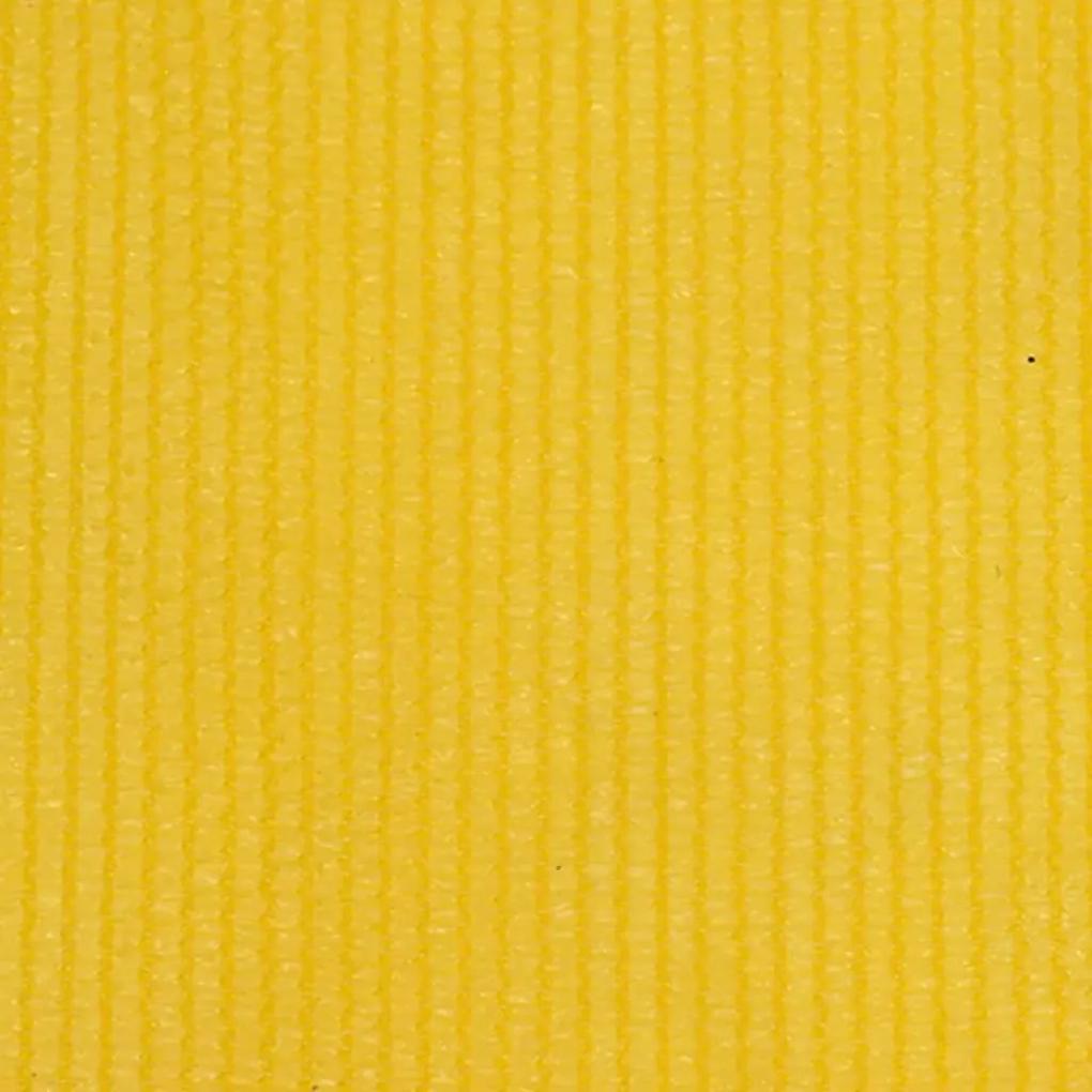 Jaluzea tip rulou de exterior, galben, 100x140 cm, HDPE Galben, 100 x 140 cm