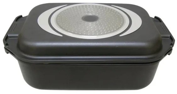 Tava 2-în-1 TORO pentru plite cu inducție, 9 l, 42 x 25 cm, negru