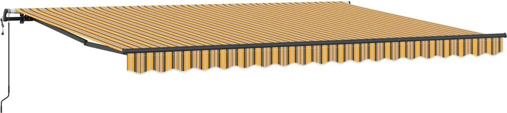 vidaXL Cortina Retractabilă Multicolour 450 × 300 cm