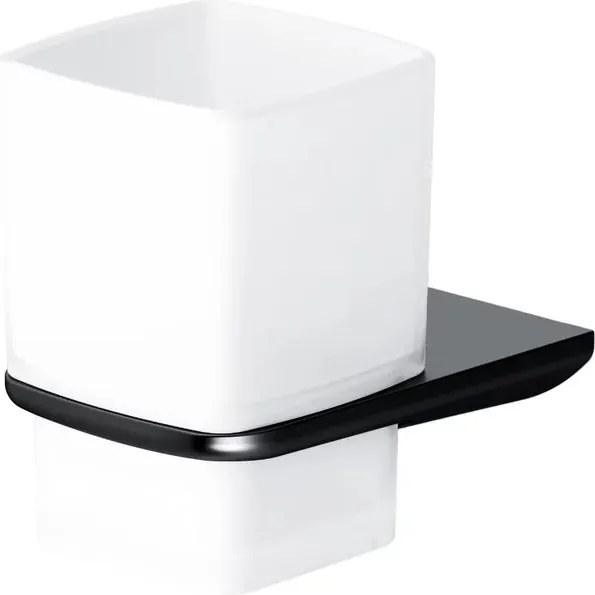 Suport periute de dinti AM.PM Inspire 2.0 negru-sticla mata