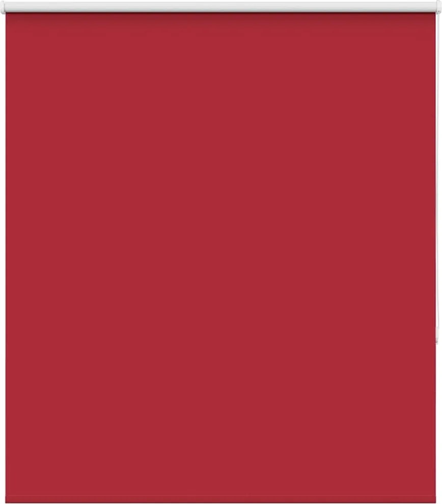 vidaXL Jaluzea cu role opace Roșu 125x175 cm lățime material 121,6 cm