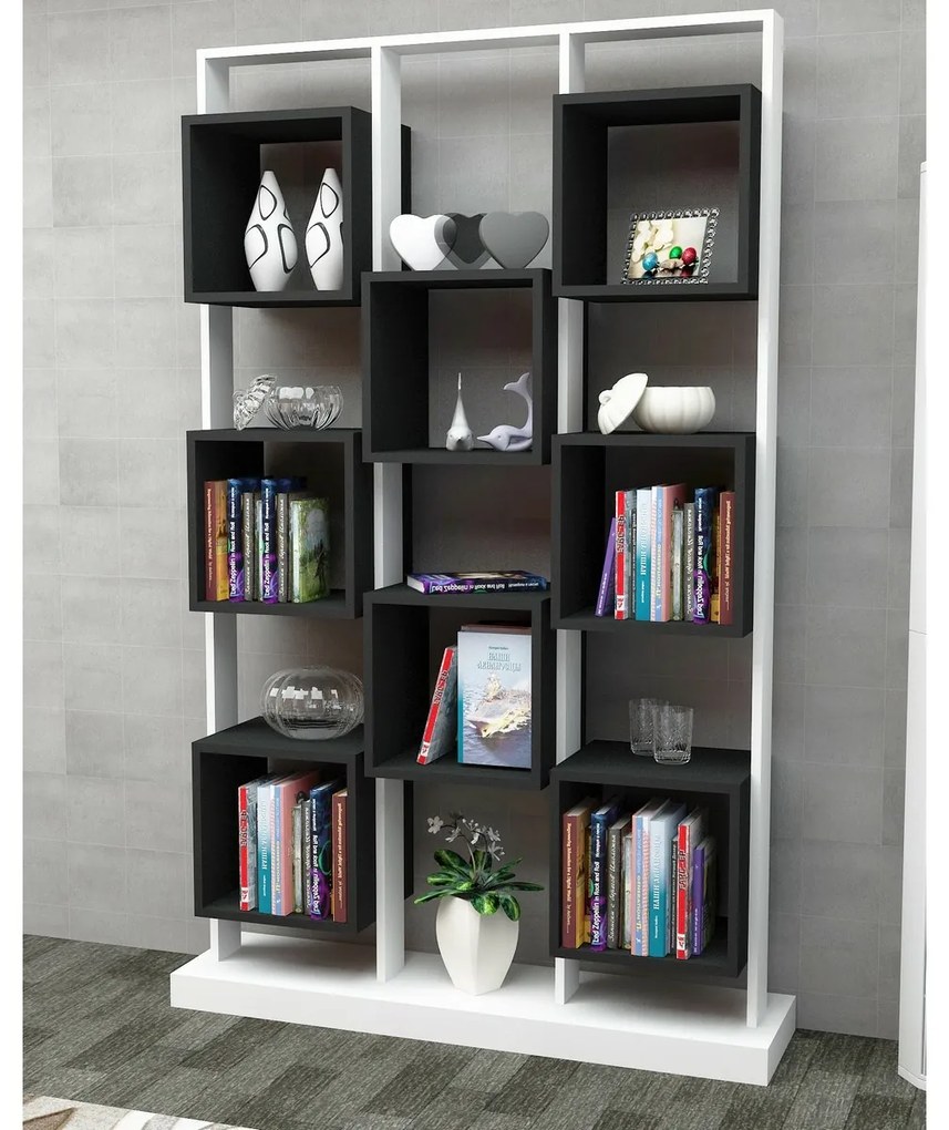 Biblioteca Edge Black and White