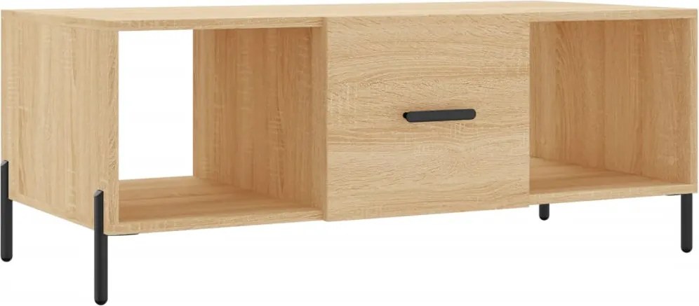 vidaXL Măsuță de cafea, stejar sonoma, 102x50x40 cm, lemn prelucrat