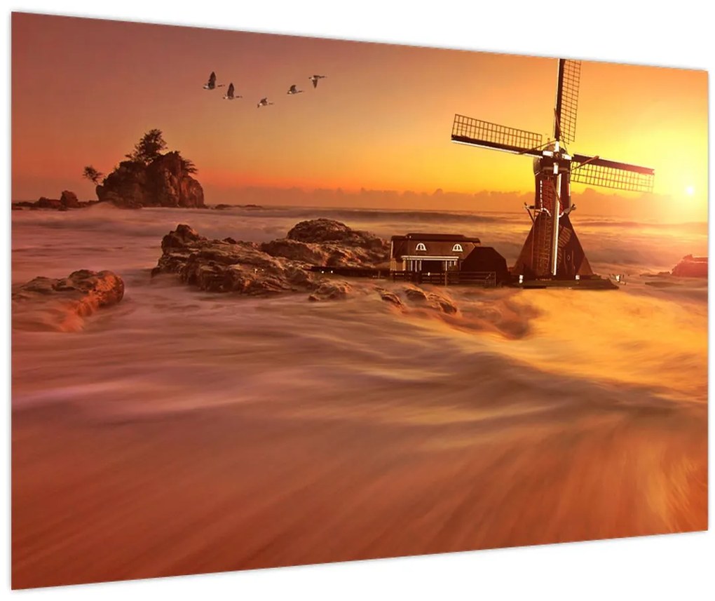 Tablou - Apus de soare (90x60 cm)