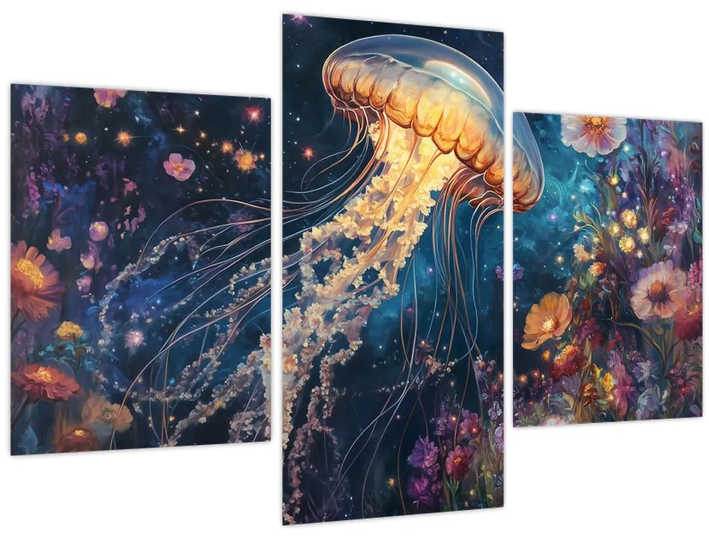 Tablou - Meduză magică (90x60 cm)