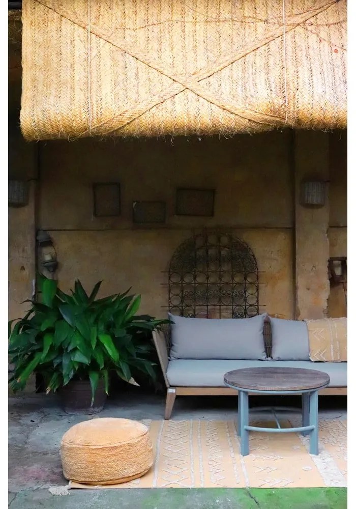 Taburet galben ocru Chill Honey – Lorena Canals