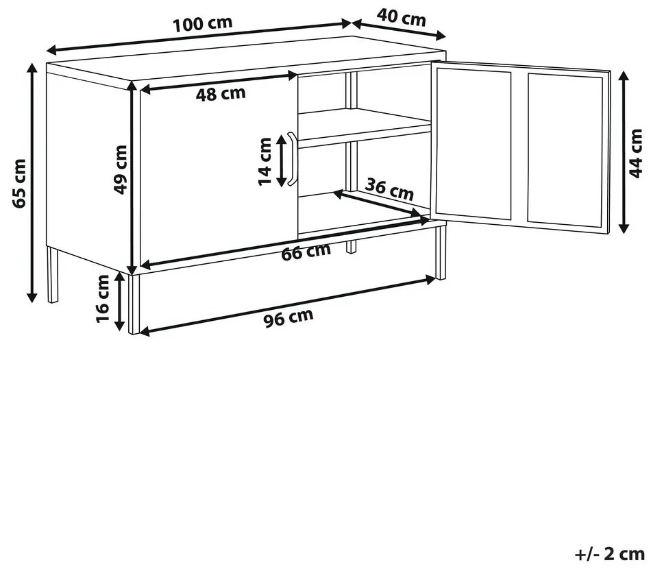 Dulap Unnar (negru). 1035957