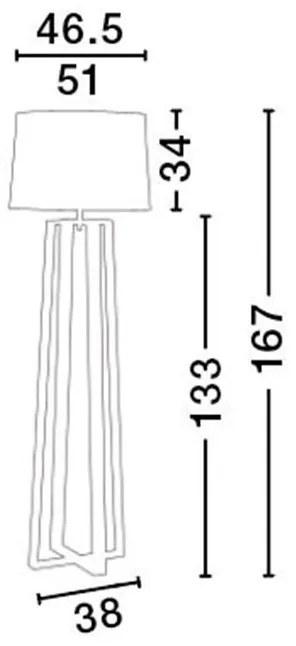 Lampadar design modern Alma NVL-60202