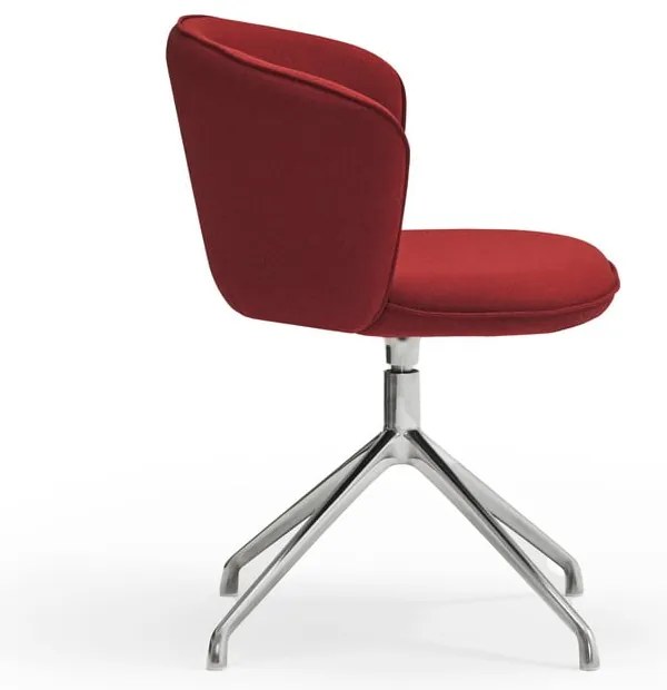 Set de scaune de sufragerie burgundy 2 buc. tapițat Add – Teulat