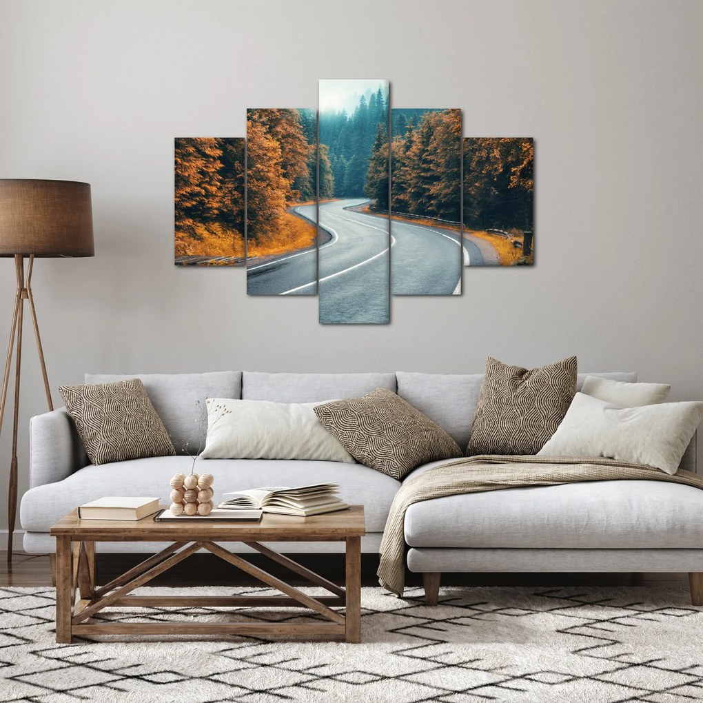 Tablou - Drumul cu serpentine (150x105 cm)