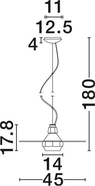 Pendul design modern LORA