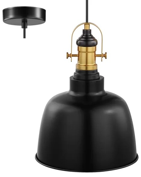 Eglo 49839 - Candelabru suspendat pe cablu GILWELL 1xE27/60W/230V
