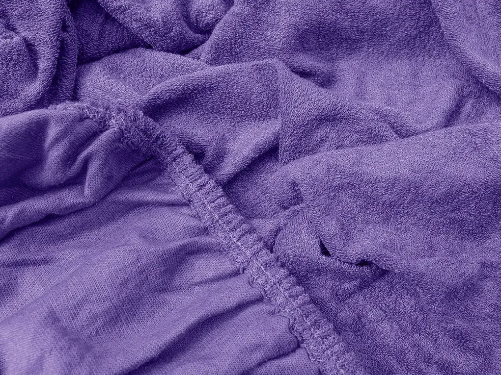 Cearsaf Frotir EXCLUSIVE 180 x 200 cm violet Inchis