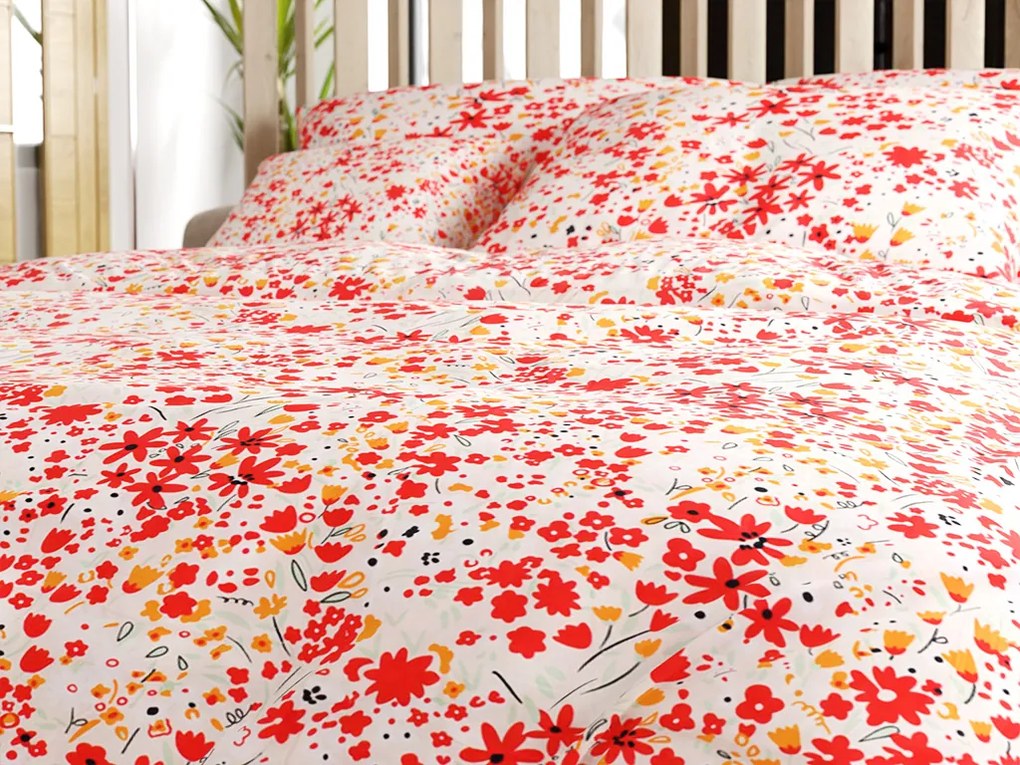 Lenjerie de pat din microfibra REDORA crem Dimensiune lenjerie de pat: 70 x 90 cm | 140 x 200 cm